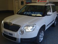 USED 2012 62 SKODA YETI 1.6 ELEGANCE GREENLINE II TDI CR 5d 103 BHP Full Leather.....T Belt Done