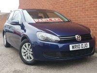 USED 2010 10 VOLKSWAGEN GOLF 1.6 S TDI 3d 89 BHP RAC WARRANTY - FRESH 12 MONTHS MOT