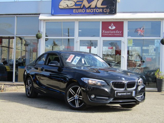 2017 66 BMW 2 Series 2.0 218D SPORT 2d 148 BHP