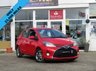 USED 2014 64 TOYOTA YARIS 1.3 VVT-I ICON 5d 99 BHP Finished in CHILLI RED MET with contrasting Serra Black Cloth interior. This low mileage Yaris has a strong reputation for reliability amongst all other superminis. This cheap to run, fun and easy to drive small car is well equipped and stylish. Features include REAR VIEW CAMERA, B/Tooth, DAB Radio, Front Fogs, 2 Keys, ALLOYS and &pound;30 ROAD TAX. Dealer Serviced at 19253 miles.