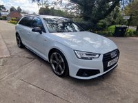 USED 2019 19 AUDI A4 2.0 AVANT TFSI BLACK EDITION 5d 188 BHP ZERO DEPOSIT FINANCE AVAILABLE