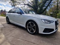 USED 2019 19 AUDI A4 2.0 AVANT TFSI BLACK EDITION 5d 188 BHP ZERO DEPOSIT FINANCE AVAILABLE