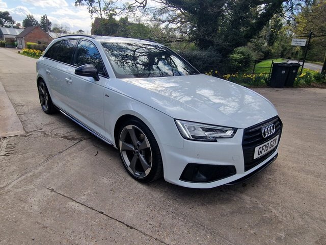 2019 19 Audi A4 2.0 AVANT TFSI BLACK EDITION 5d 188 BHP
