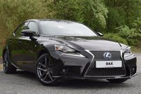 USED 2014 14 LEXUS IS 2.5 300H F SPORT 4d 220 BHP FULL LEXUS SERVICE HISTORY! 2 KEYS!