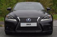 USED 2014 14 LEXUS IS 2.5 300H F SPORT 4d 220 BHP FULL LEXUS SERVICE HISTORY! 2 KEYS!
