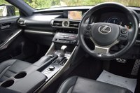 USED 2014 14 LEXUS IS 2.5 300H F SPORT 4d 220 BHP FULL LEXUS SERVICE HISTORY! 2 KEYS!