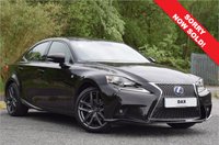 USED 2014 14 LEXUS IS 2.5 300H F SPORT 4d 220 BHP FULL LEXUS SERVICE HISTORY! 2 KEYS!
