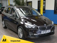 USED 2018 68 BMW 2 SERIES 1.5 218I LUXURY GRAN TOURER 5d 139 BHP 7 SEATS SAT NAV LEATHER PARKING SENSORS
