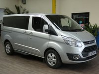 USED 2017 67 FORD TOURNEO CUSTOM 2.0 310 TITANIUM TDCI 5d 129 BHP WAV VEHICLE WHEEL CHAIR ACCESS. We can carry out a conversion on this vehicle if required. We recently made a WAV to a 6 seater crew cab.