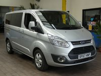 USED 2017 67 FORD TOURNEO CUSTOM 2.0 310 TITANIUM TDCI 5d 129 BHP WAV VEHICLE WHEEL CHAIR ACCESS. We can carry out a conversion on this vehicle if required. We recently made a WAV to a 6 seater crew cab.