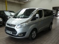 USED 2017 67 FORD TOURNEO CUSTOM 2.0 310 TITANIUM TDCI 5d 129 BHP WAV VEHICLE WHEEL CHAIR ACCESS. We can carry out a conversion on this vehicle if required. We recently made a WAV to a 6 seater crew cab.