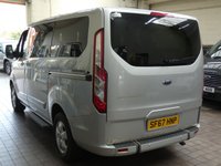 USED 2017 67 FORD TOURNEO CUSTOM 2.0 310 TITANIUM TDCI 5d 129 BHP WAV VEHICLE WHEEL CHAIR ACCESS. We can carry out a conversion on this vehicle if required. We recently made a WAV to a 6 seater crew cab.