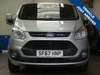 USED 2017 67 FORD TOURNEO CUSTOM 2.0 310 TITANIUM TDCI 5d 129 BHP WAV VEHICLE WHEEL CHAIR ACCESS. We can carry out a conversion on this vehicle if required. We recently made a WAV to a 6 seater crew cab.