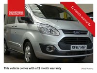USED 2017 67 FORD TOURNEO CUSTOM 2.0 310 TITANIUM TDCI 5d 129 BHP WAV VEHICLE WHEEL CHAIR ACCESS. We can carry out a conversion on this vehicle if required. We recently made a WAV to a 6 seater crew cab.