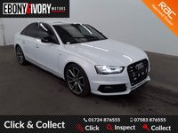 USED 2015 15 AUDI A4 2.0 TDI BLACK EDITION PLUS 4d 174 BHP FULLY SERVICED + 1 YEAR RAC BREAKDOWN + 1 YEAR MOT