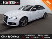 USED 2015 15 AUDI A4 2.0 TDI BLACK EDITION PLUS 4d 174 BHP FULLY SERVICED + 1 YEAR RAC BREAKDOWN + 1 YEAR MOT