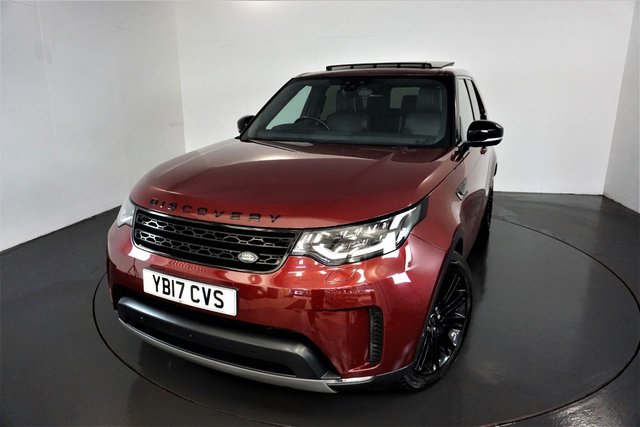 2017 17 Land Rover Discovery 5 3.0 TD6 HSE LUXURY 5d AUTO-2 OWNER CAR-7 SEATS-SPLIT PANORAMIC ROOF-HEATED STEERING WHEEL-HEATED BLACK LEATHER-REAR ENTERTAINMENT-MERIDIAN SOUND-ELECTRIC MEMORY SEAT-ELECTRIC FOLDING MIRRORS-BLUETOOTH-CRUISE CONTROL-SATNAV-PARKING SENSORS-REVERSE CAMERA-DAB RADIO-CLIMATE CONTROL