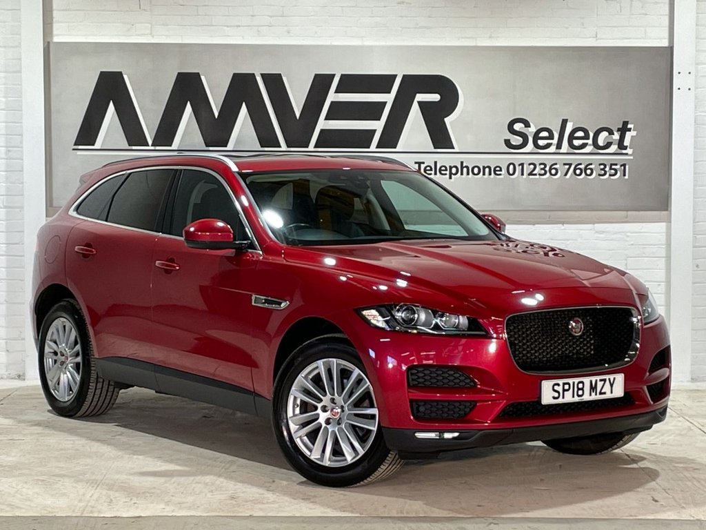 USED 2018 18 JAGUAR F-PACE 2.0 PORTFOLIO AWD 5d 238 BHP 