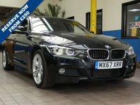 USED 2017 67 BMW 3 SERIES 2.0 330E M SPORT 4d 181 BHP SAT NAV LEATHER HEATED SEATS