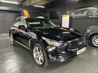 USED 2014 64 INFINITI QX70 3.0 QX70 30D GT PREMIUM 5d 235 BHP QX70 3.0D GT PREMIUM - QUILTED LEATHER - 21 INCH ALLOYS - REVERSE CAMERA - POWERBOOT - HEATED AND COOLING FRONT SEATS
