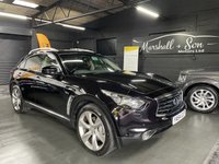 USED 2014 64 INFINITI QX70 3.0 QX70 30D GT PREMIUM 5d 235 BHP QX70 3.0D GT PREMIUM - QUILTED LEATHER - 21 INCH ALLOYS - REVERSE CAMERA - POWERBOOT - HEATED AND COOLING FRONT SEATS