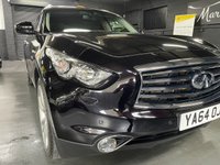 USED 2014 64 INFINITI QX70 3.0 QX70 30D GT PREMIUM 5d 235 BHP QX70 3.0D GT PREMIUM - QUILTED LEATHER - 21 INCH ALLOYS - REVERSE CAMERA - POWERBOOT - HEATED AND COOLING FRONT SEATS