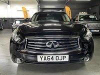 USED 2014 64 INFINITI QX70 3.0 QX70 30D GT PREMIUM 5d 235 BHP QX70 3.0D GT PREMIUM - QUILTED LEATHER - 21 INCH ALLOYS - REVERSE CAMERA - POWERBOOT - HEATED AND COOLING FRONT SEATS