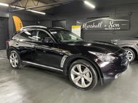 USED 2014 64 INFINITI QX70 3.0 QX70 30D GT PREMIUM 5d 235 BHP QX70 3.0D GT PREMIUM - QUILTED LEATHER - 21 INCH ALLOYS - REVERSE CAMERA - POWERBOOT - HEATED AND COOLING FRONT SEATS
