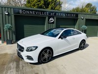 USED 2018 67 MERCEDES-BENZ E-CLASS 2.0 E 220 D AMG LINE PREMIUM 2d 192 BHP 1 Owner, F/MB/S/H, Digi Dash