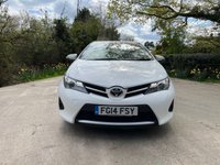 USED 2014 14 TOYOTA AURIS 1.4 ACTIVE D-4D  5d 89 BHP ZERO DEPOSIT FINANCE AVAILABLE