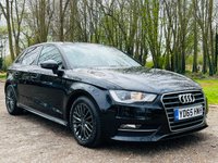 USED 2015 65 AUDI A3 1.6 TDI ULTRA SE TECHNIK SAT NAV 5dr 109 BHP SAT NAV / BLACK WHEELS / FREE ROAD TAX