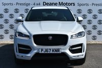 USED 2017 67 JAGUAR F-PACE 2.0 R-SPORT AWD 5d 178 BHP GREAT SPEC 20IN ALLOYS/TWO TONE LEATHER