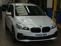 USED 2018 68 BMW 2 SERIES 1.5 218I SPORT GRAN TOURER 5d 139 BHP 7 SEATS SAT NAV PART LEATHER PARKING SENSORS