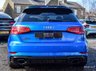 USED 2018 AUDI RS3 2.5 RS 3 QUATTRO 5d 395 BHP B&O+REVERSE CAMERA+ARA BLUE CRYSTAL