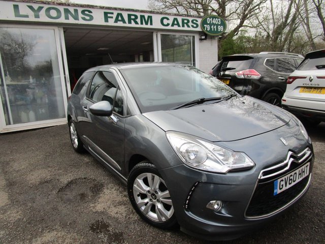 2010 60 Citroen DS3 1.6 DSTYLE HDI  3d 90 BHP