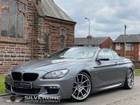 USED 2013 13 BMW 6 SERIES  640D M SPORT AUTO 2DR CONVERTIBLE 313 BHP HEADS UP | CAMERA | 20" ALLOYS | FULL HISTORY