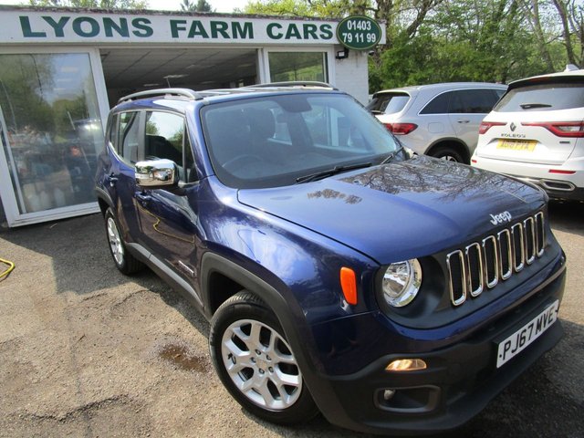 2017 67 Jeep Renegade 1.4 MULTIAIR LONGITUDE DDCT 5d 138 BHP AUTOMATIC