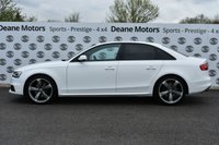 USED 2014 64 AUDI A4 2.0 TDI BLACK EDITION 4d 174 BHP BLACK EDITION/BANG & OLUFSEN/