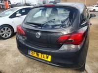 USED 2016 16 VAUXHALL CORSA 1.4 ENERGY AC ECOFLEX 3d 74 BHP HEATED SEATS & STEERING WHEEL - &pound;30 TAX - DAB RADIO