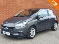 USED 2016 16 VAUXHALL CORSA 1.4 ENERGY AC ECOFLEX 3d 74 BHP HEATED SEATS & STEERING WHEEL - &pound;30 TAX - DAB RADIO