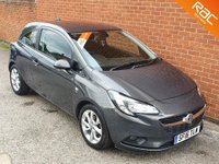 USED 2016 16 VAUXHALL CORSA 1.4 ENERGY AC ECOFLEX 3d 74 BHP HEATED SEATS & STEERING WHEEL - &pound;30 TAX - DAB RADIO