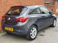 USED 2016 16 VAUXHALL CORSA 1.4 ENERGY AC ECOFLEX 3d 74 BHP HEATED SEATS & STEERING WHEEL - &pound;30 TAX - DAB RADIO