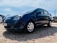 USED 2014 14 VAUXHALL CORSA 1.2 DESIGN AC ECOFLEX S/S 5d 83 BHP Low Mileage 5 door petrol Corsa