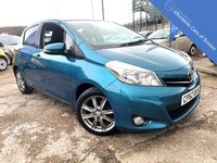 USED 2013 62 TOYOTA YARIS 1.3 VVT-I SR 5d 98 BHP Great Colour + Reverse Camera & Bluetooth