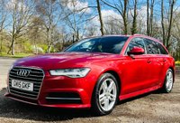 USED 2015 15 AUDI A6 2.0 AVANT TDI ULTRA S LINE 5d 188 BHP * EXCELLENT CONDITION, COMPREHENSIVE SPECIFICATION *