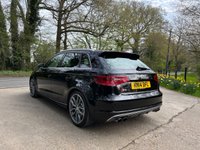 USED 2014 14 AUDI A3 2.0 S3 SPORTBACK QUATTRO 5d 296 BHP ZERO DEPOSIT FINANCE AVAILABLE