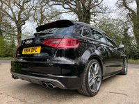 USED 2014 14 AUDI A3 2.0 S3 SPORTBACK QUATTRO 5d 296 BHP ZERO DEPOSIT FINANCE AVAILABLE