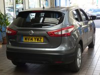 USED 2014 14 NISSAN QASHQAI 1.2 ACENTA PREMIUM DIG-T 5d 113 BHP Sat Nav Reversing Camera Panoramic Sunroof Lane Departure.