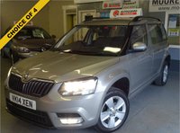 USED 2014 14 SKODA YETI 1.6 S GREENLINE II TDI CR 5d 103 BHP ......ONE OWNER......