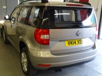 USED 2014 14 SKODA YETI 1.6 S GREENLINE II TDI CR 5d 103 BHP ......ONE OWNER......